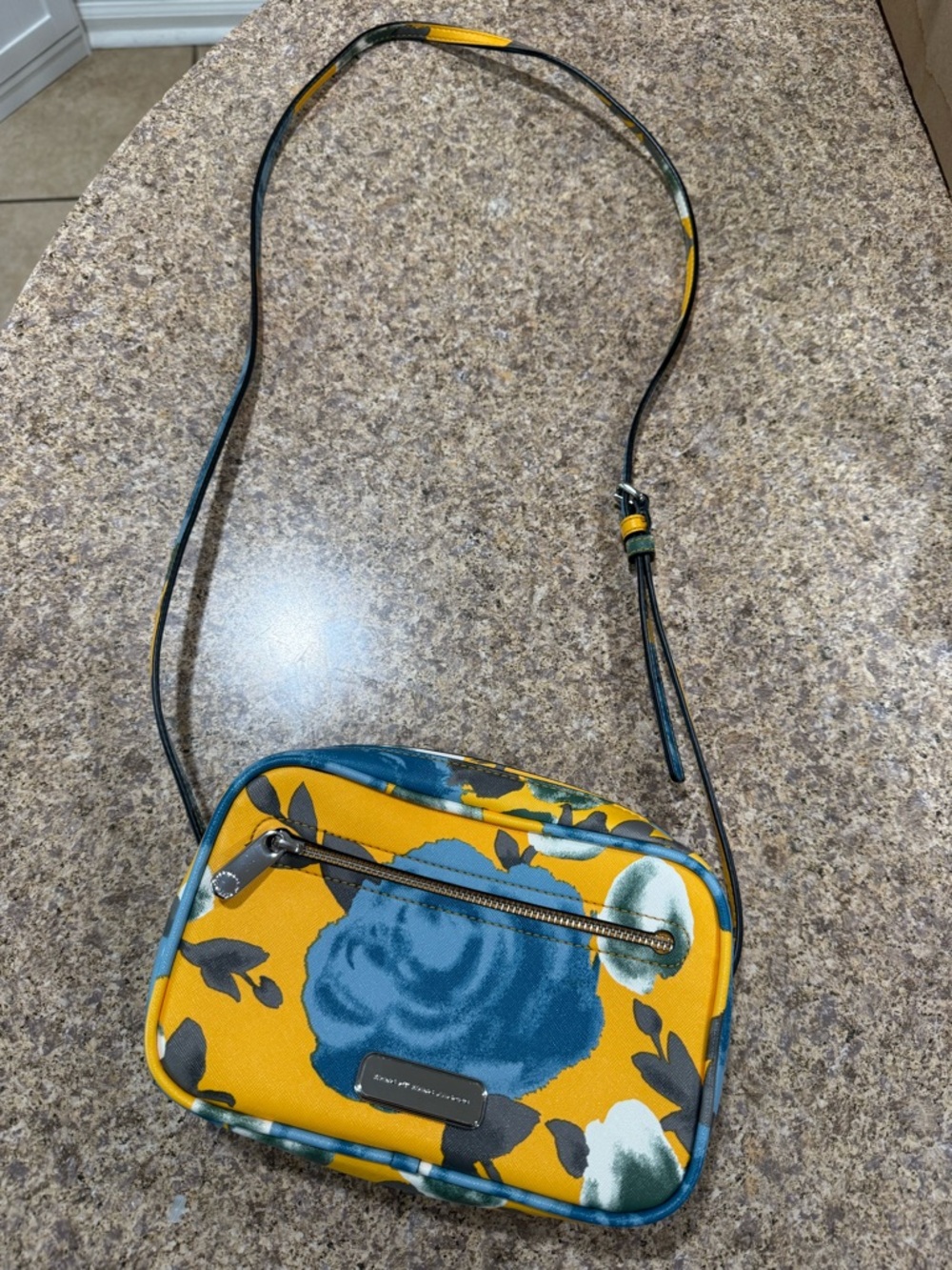 Marc by Marc Jacobs Yellow Floral Crossbody Bag - Picture 2 of 7